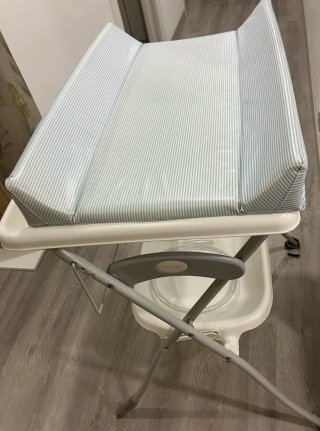 Bañera y cambiador bebé