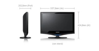 Televisión Samsung Negra
