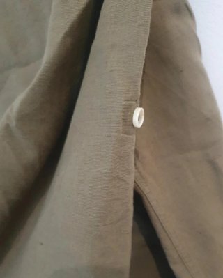 Camisa Zara manga larga Talla L verde oliva