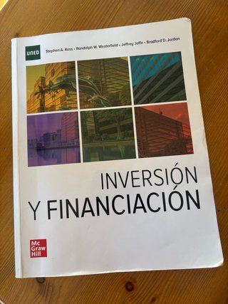 Inversión y Financiación UNED Turismo – Ross 2020