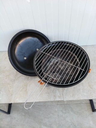 Barbacoa Negra y Naranja