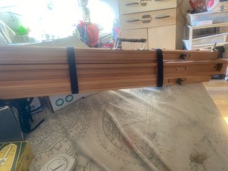 Atril de pintura plegable de madera