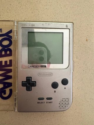 Nintendo Game Boy Pocket Plata