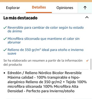 Edredón reversible