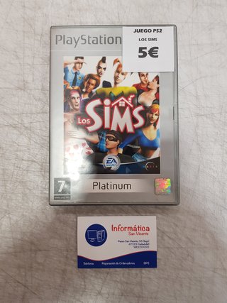 Los Sims PS2 Platinum