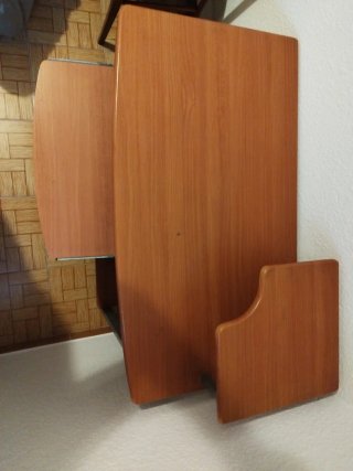 Mesa escritorio ordenador madera y metal