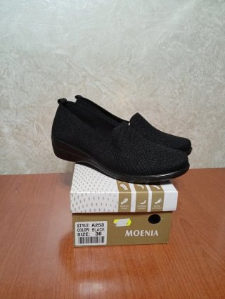 Mocassini donna n.36 neri