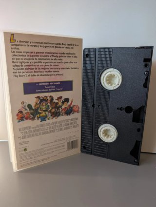 Toy Story 1 y 2 VHS Disney Pixar (Español)