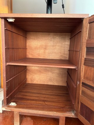 Par Mesas Auxiliares Madera - Excelente Estado