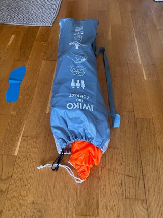 Sombrilla Playa Decathlon 180cm Compacta