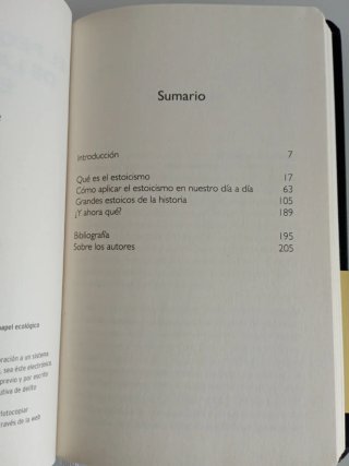 El pequeño libro de la filosofía estoica