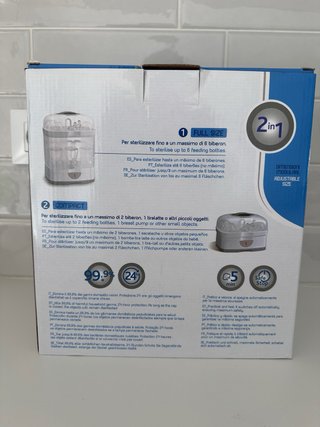 Esterilizador Chicco SterilNatural 2en1