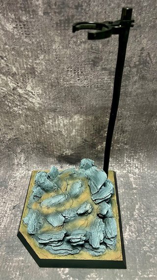 1/6 Base Diorama Efecto Rocas (no hot toys)