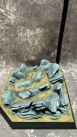 1/6 Base Diorama Efecto Rocas (no hot toys)
