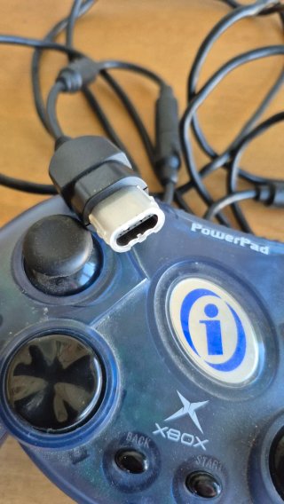 Mando Xbox Classic PowerPad Azul