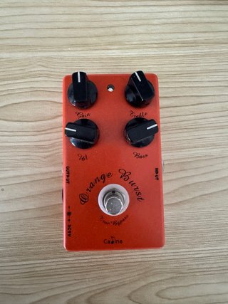 Pedal guitarra Caline Orange Burst