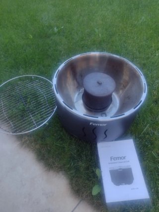 Barbacoa Portátil,Carbón sin humo