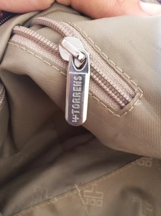 Bolso vintage Torrens beige y marrón
