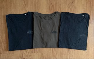 3 Camisetas Mont Blanc Valley, Talla 2XL