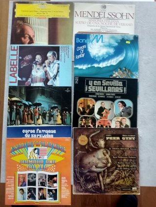 Lote 20 Vinilos LP Varios Artistas y Estilos