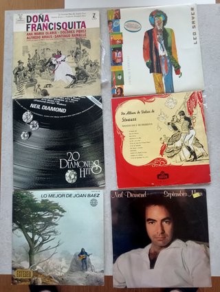 Lote 20 Vinilos LP Varios Artistas y Estilos