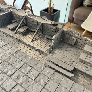 Estadio Modular Campo Blood Bowl Terreno