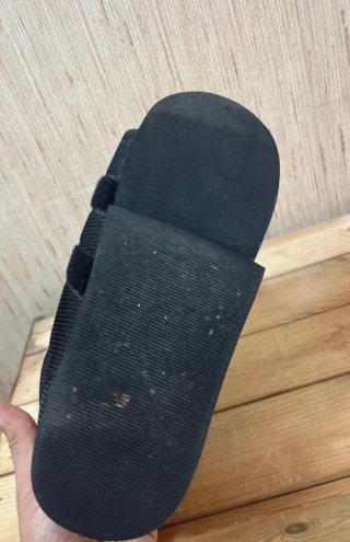 Zapato post-quirúrgico negro Talla M