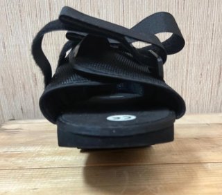 Zapato post-quirúrgico negro Talla M