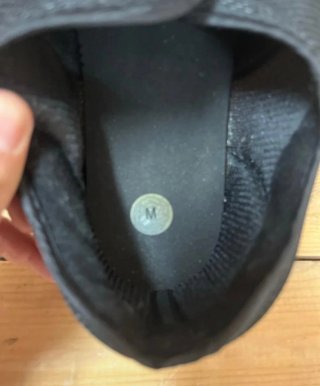 Zapato post-quirúrgico negro Talla M