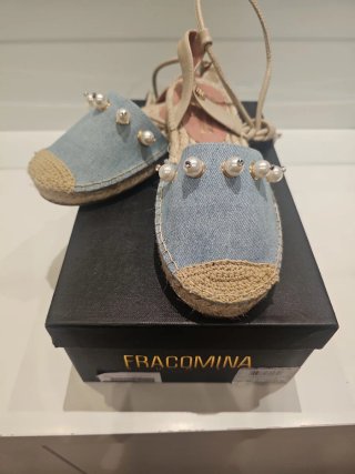 Zapatillas esparto Fracomina 36 jeans