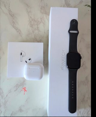 Apple Watch S5 y AirPods 3ª Gen