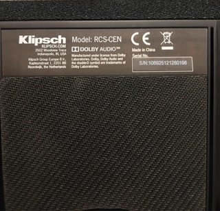Altavoz  Klipsch Reference