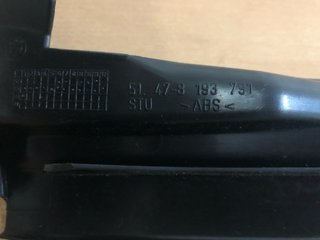 Moldura trás direita Bmw E46 de 1998 a 2005