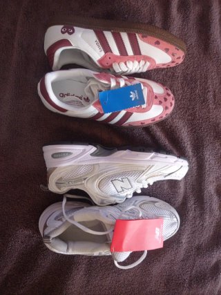 Lote 2 zapatillas Adidas y New Balance nuevas