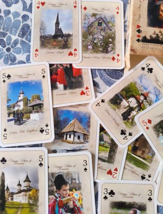 Baraja cartas Dracula Rumania
