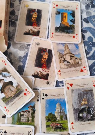 Baraja cartas Dracula Rumania