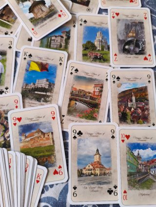 Baraja cartas Dracula Rumania