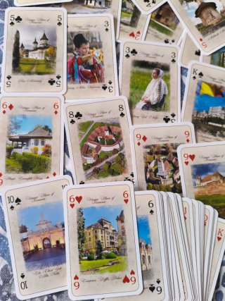 Baraja cartas Dracula Rumania
