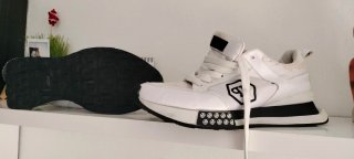 Zapatillas Philipp Plein Blancas y Negras