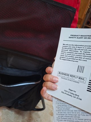 Mochila Portabebés Senderismo Besrey