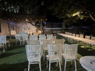 Alquiler sillas de palillería blancas para bodas