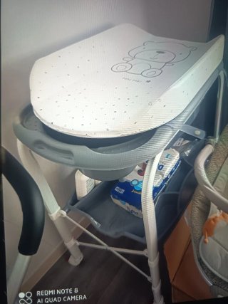 Cambiador bañera bebé con estampado