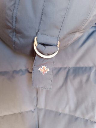 Giubbotto piumino Canadiens vera piuma