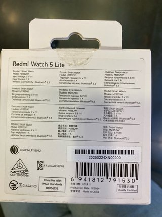 Redmi Watch 5 Lite Smartwatch