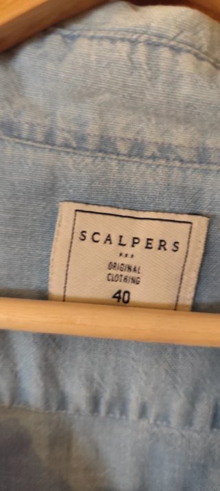 Camisa Vaquera Scalpers Talla M