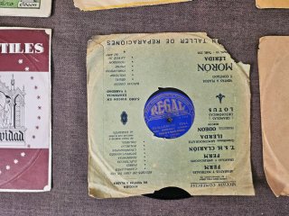 9 Discos de Vinilo gramófono Infantiles Regal