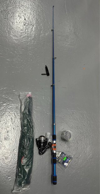 Carrete Pesca NX3000 Caña de pescar con anzuelos