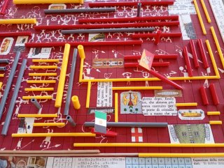 Labirinto in materiali misti cm.45x30