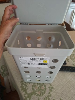 Cubo basura HÄLLBAR IKEA gris
