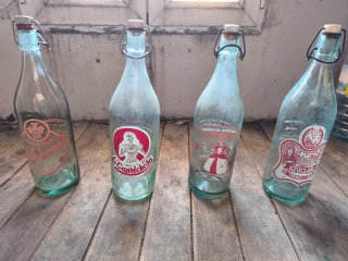 Bottiglie Antiche di Soda